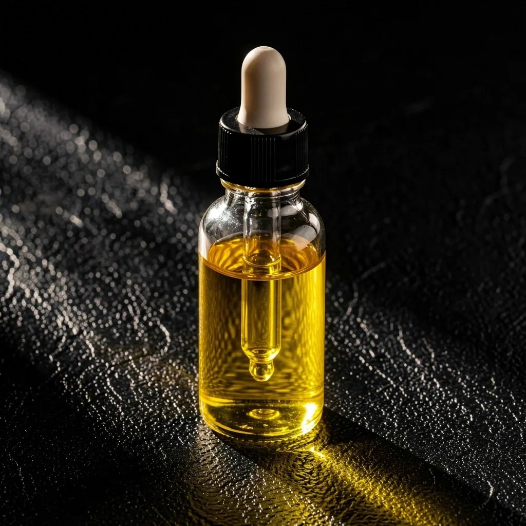 Liquid vitamin D drops vial
