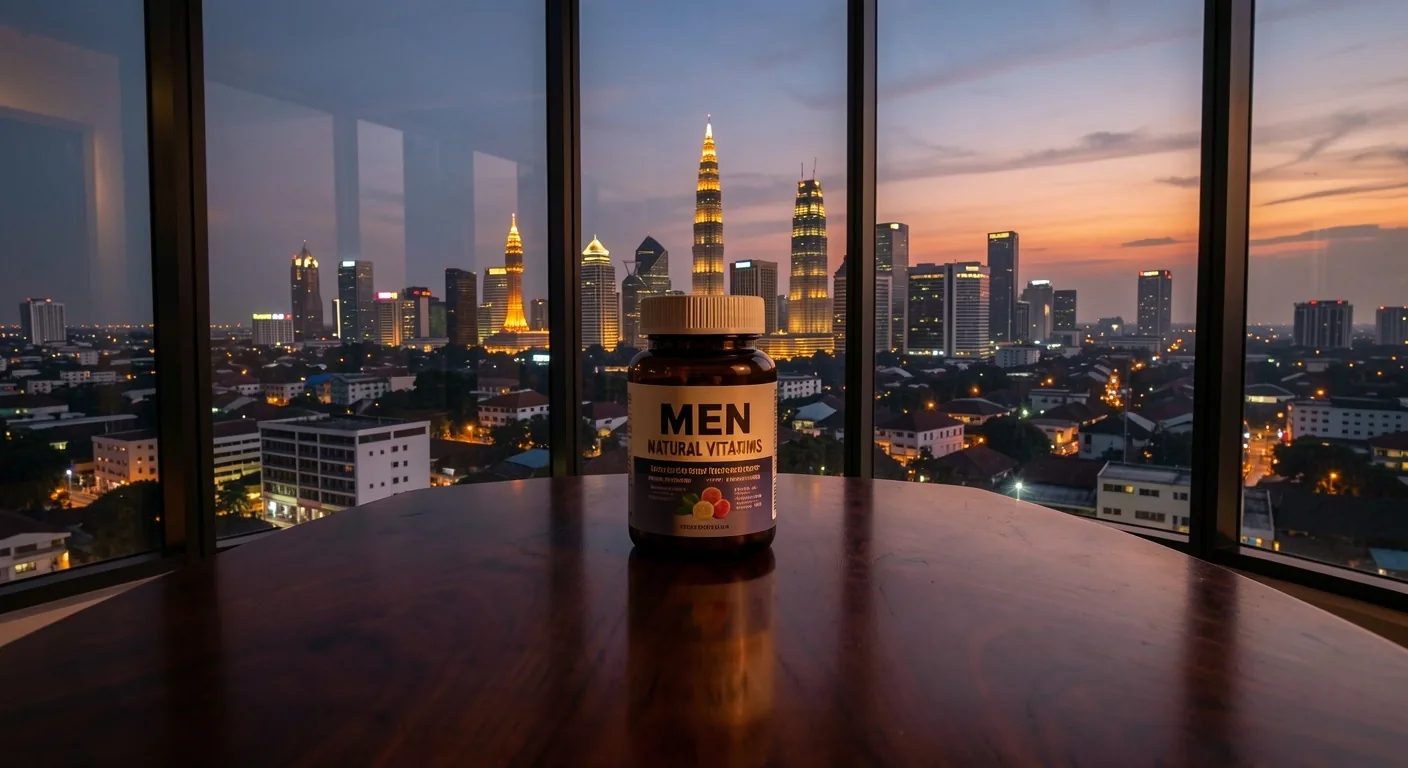 Jakarta skyline at dusk
